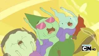 Adventure time-The pup gang meets lemongrab at 00:51 — BLUMBO