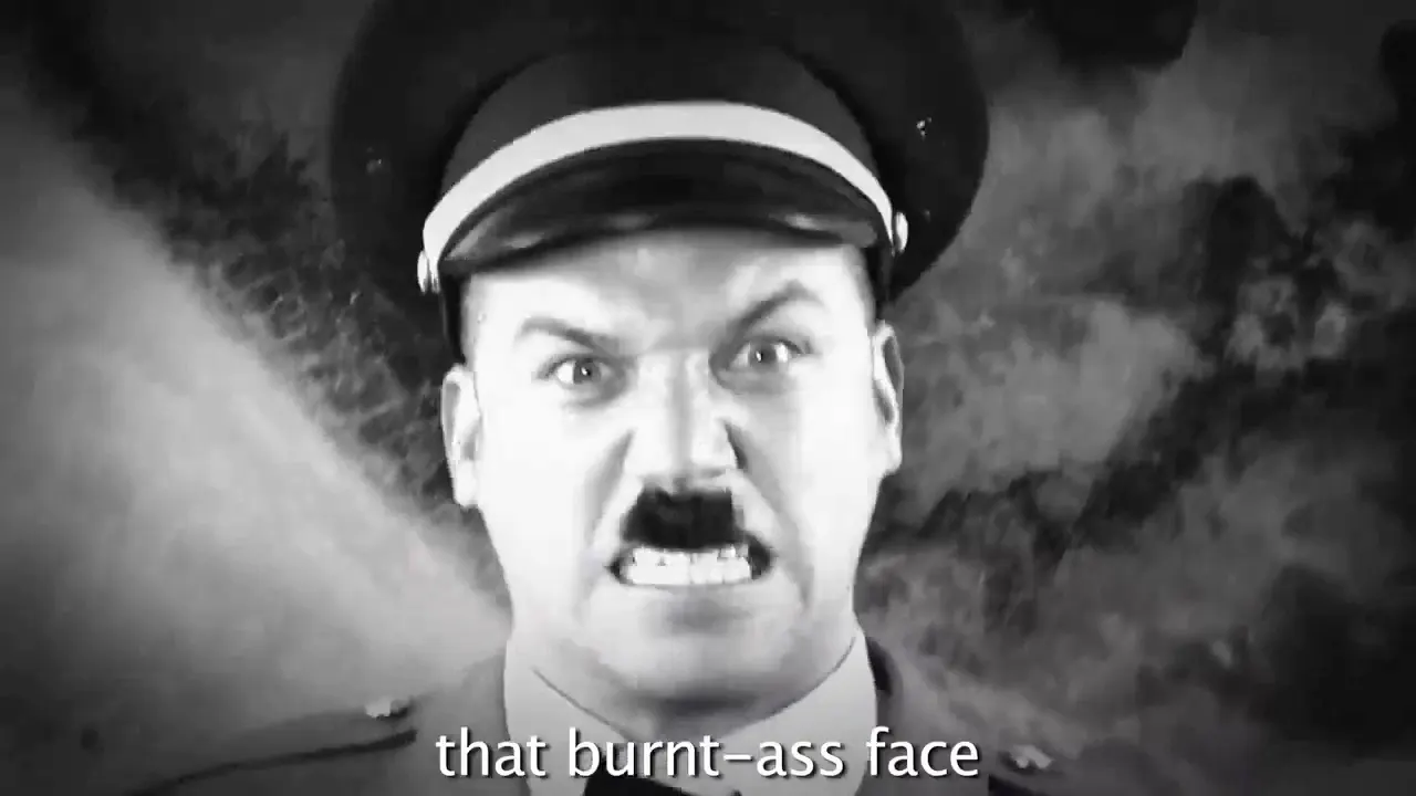 Darth Vader vs. Hitler — Epic Rap Battles at 00:19 — HITLER