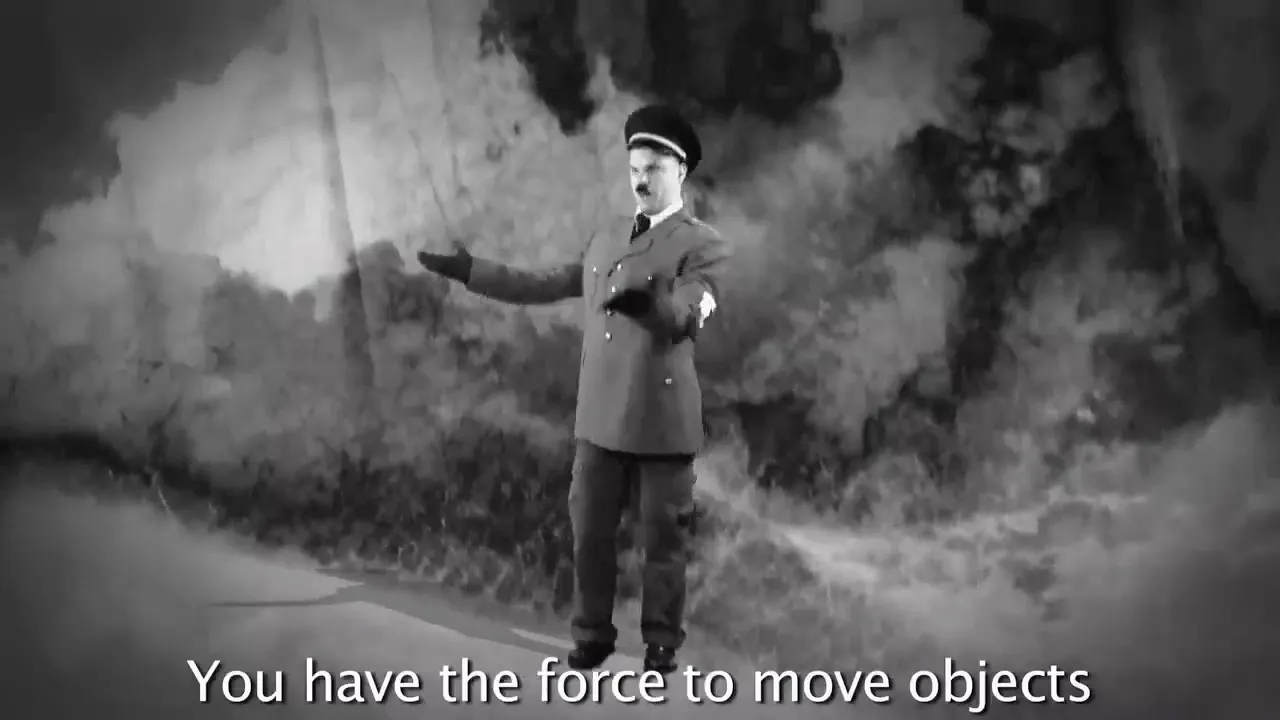Darth Vader vs. Hitler — Epic Rap Battles at 00:22 — HITLER