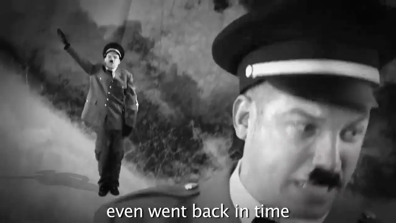 Darth Vader vs. Hitler — Epic Rap Battles at 00:25 — HITLER