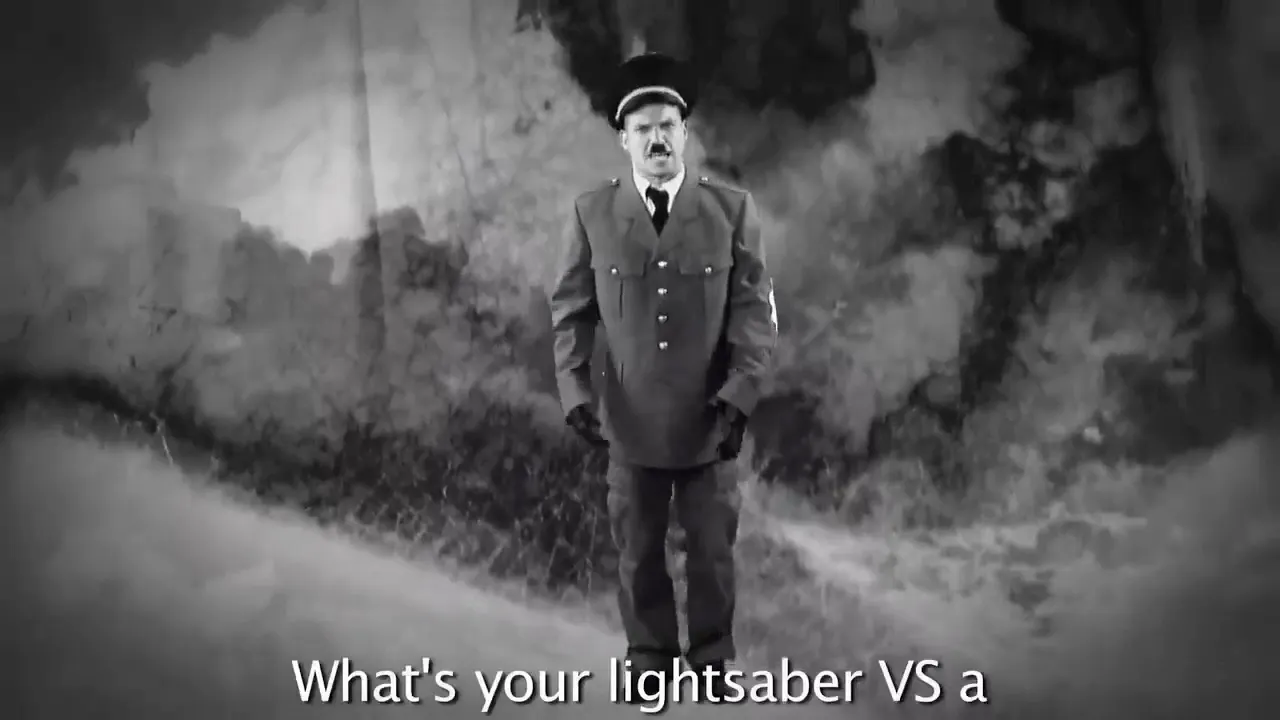 Darth Vader vs. Hitler — Epic Rap Battles at 01:04 — HITLER