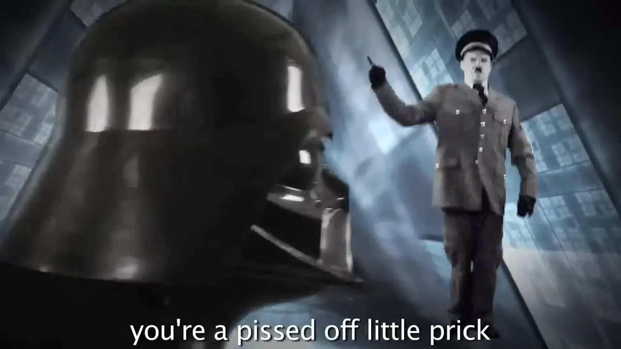 Darth Vader vs. Hitler — Epic Rap Battles at 00:39 — VADER