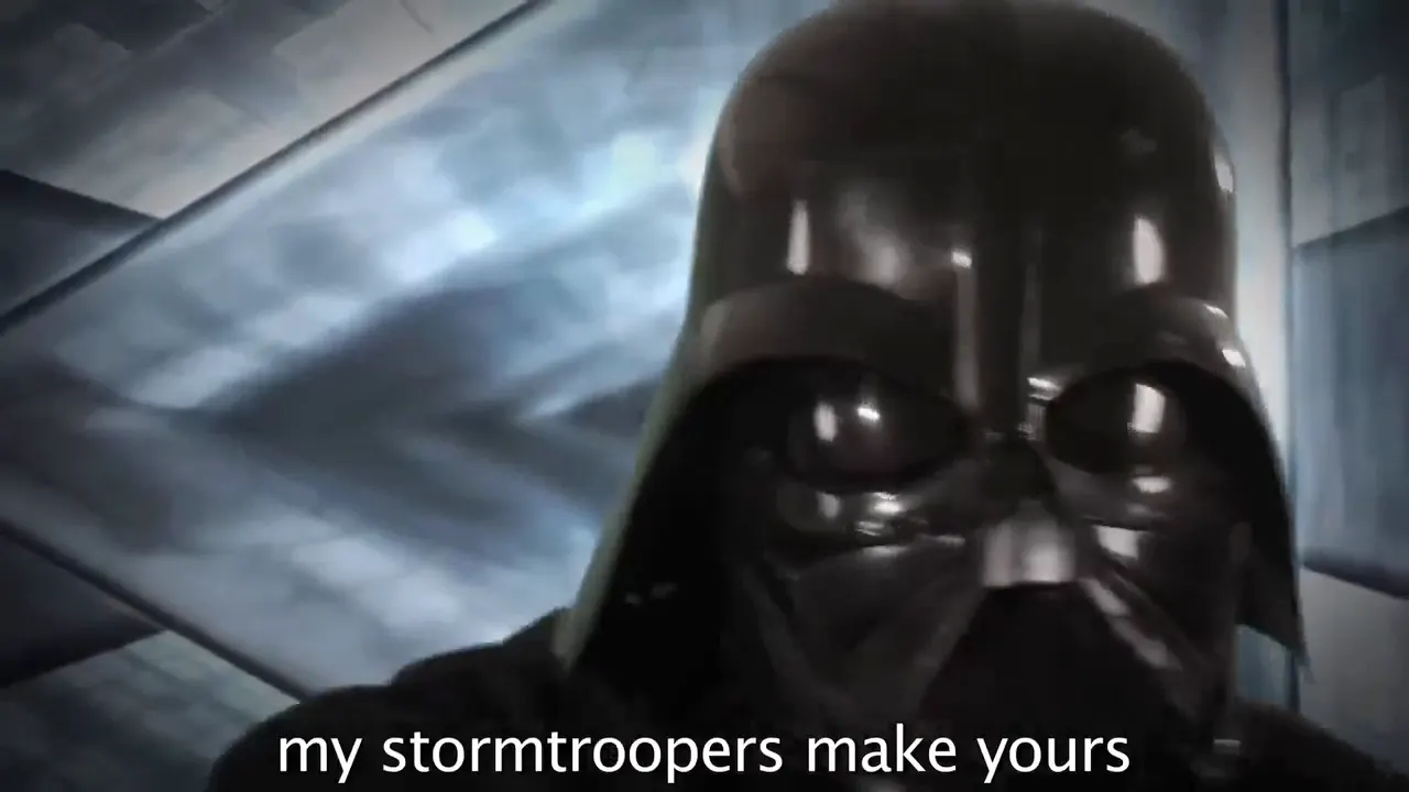 Darth Vader vs. Hitler — Epic Rap Battles at 00:52 — VADER