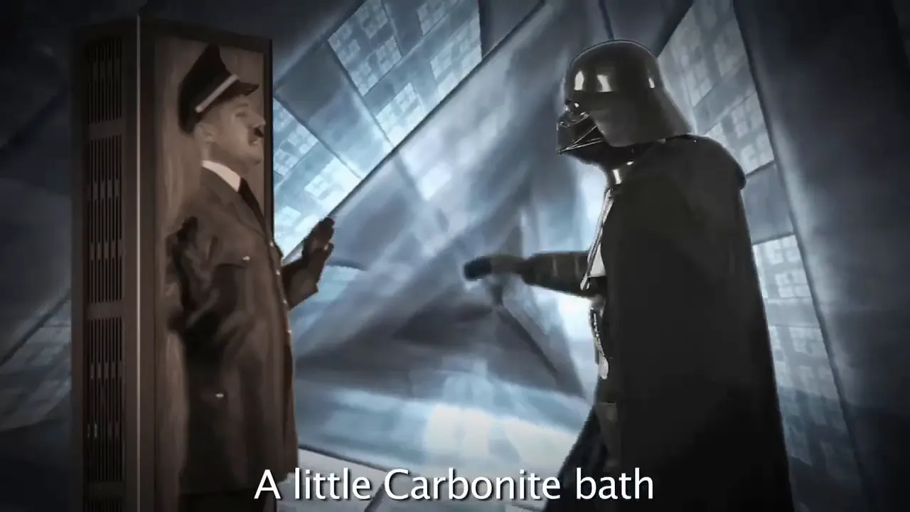 Darth Vader vs. Hitler — Epic Rap Battles at 01:13 — VADER