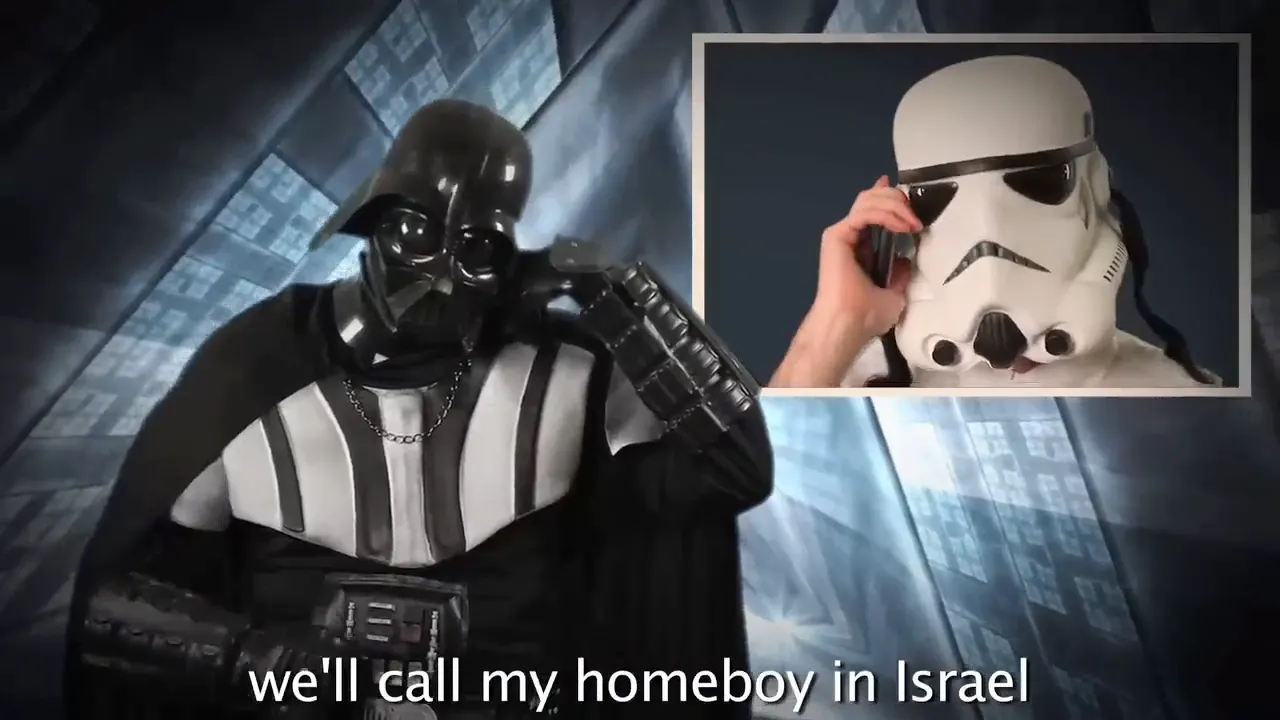 Darth Vader vs. Hitler — Epic Rap Battles at 01:15 — VADER
