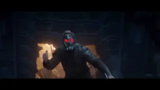 Guardians meet avengers at 00:43 — STAR LORD
