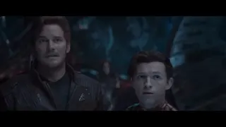 Guardians meet avengers at 02:10 — STAR LORD