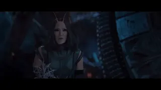 Guardians meet avengers at 02:06 — MANTIS