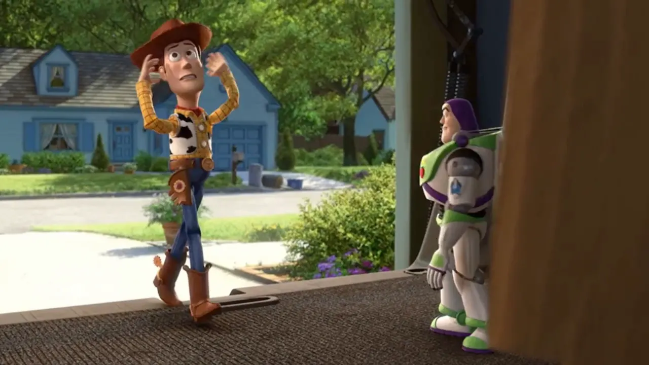 HE WAS PUTTING YOU IN THE ATTIC! at 00:28 — WOODY