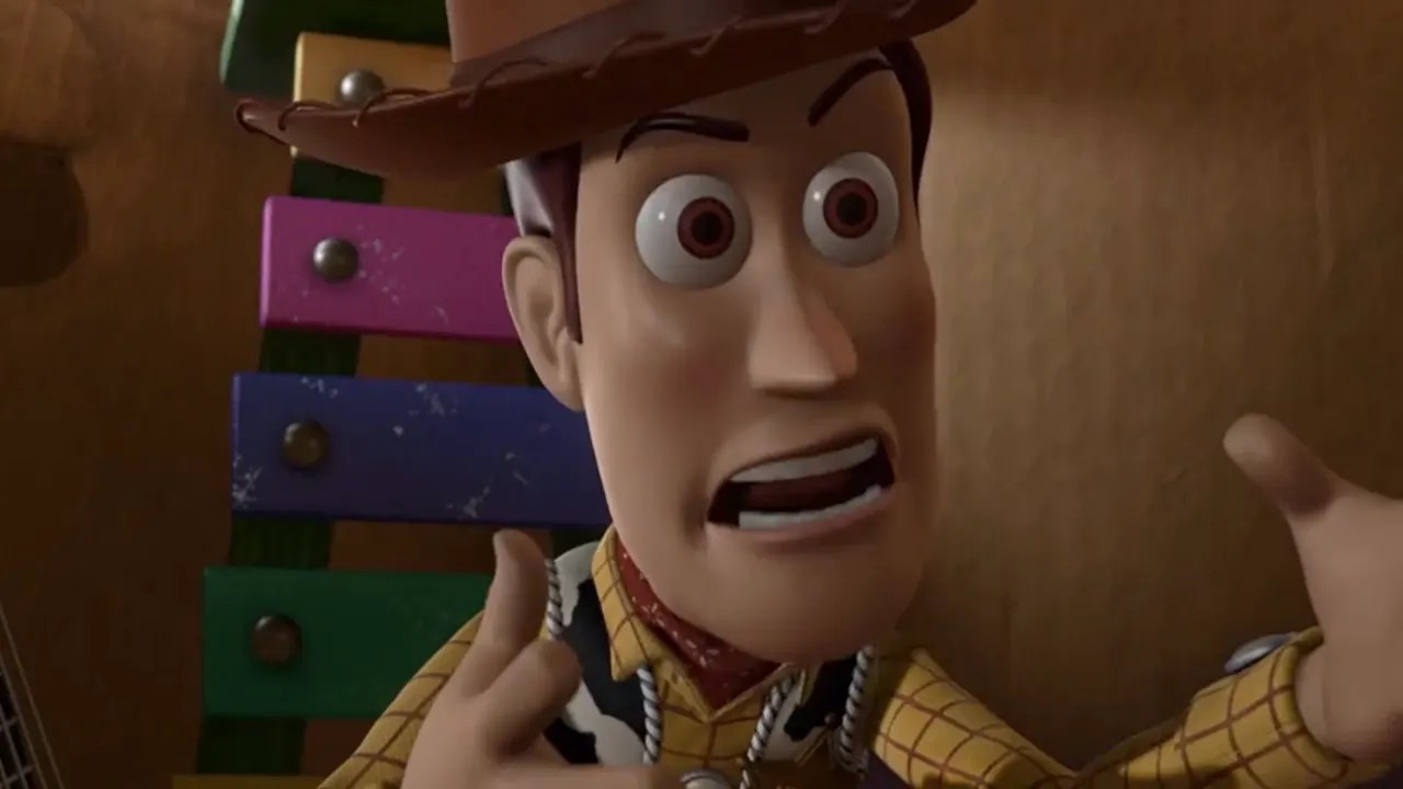 HE WAS PUTTING YOU IN THE ATTIC! at 01:43 — WOODY