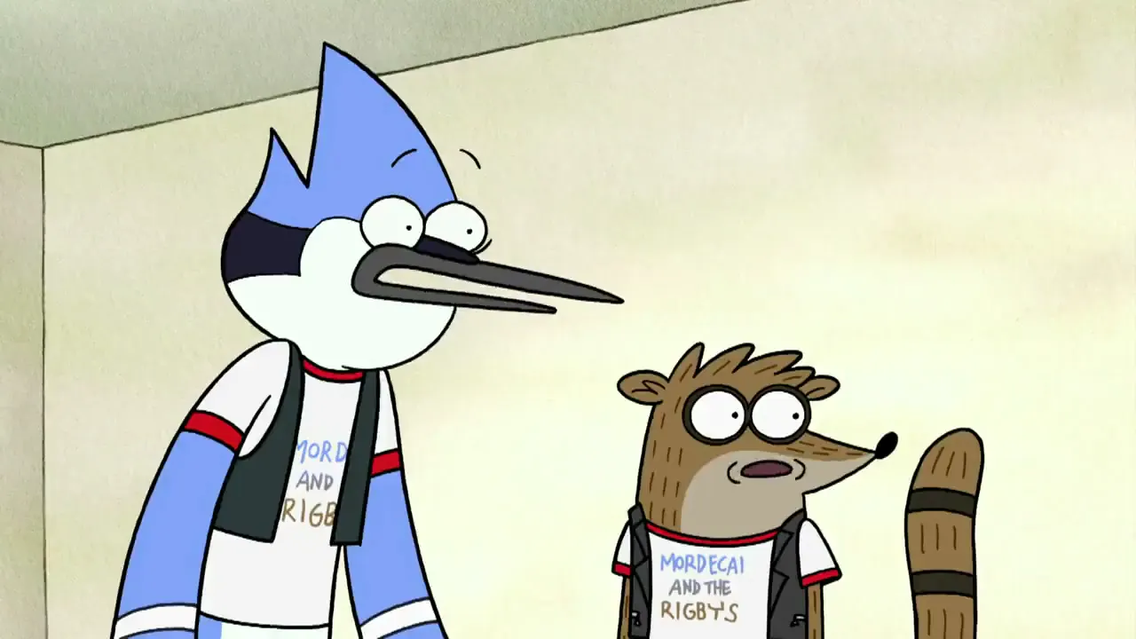 Regular Show — Baby Let’s Just Party Tonight at 00:15 — RIGBY