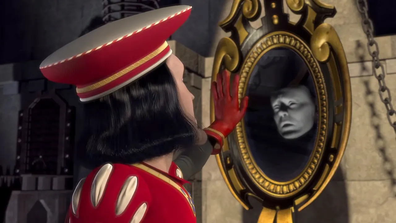 Shrek — Muffin Man & Magic Mirror at 03:37 — LORD FARQUAAD