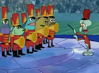 Spongebob - Sweet Victory at 00:22 — SQUIDWARD