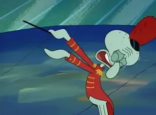Spongebob - Sweet Victory at 00:25 — SQUIDWARD