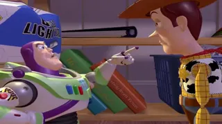 Toy story - Look an alien at 00:44 — BUZZ